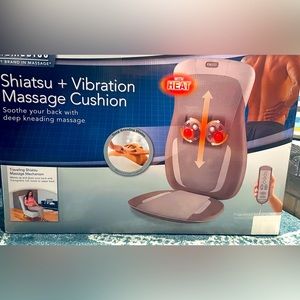 Homedics Shiatsu & Vibration Massage Cushion w/ Heat